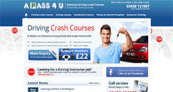 Desktop Screenshot of apass4u.co.uk